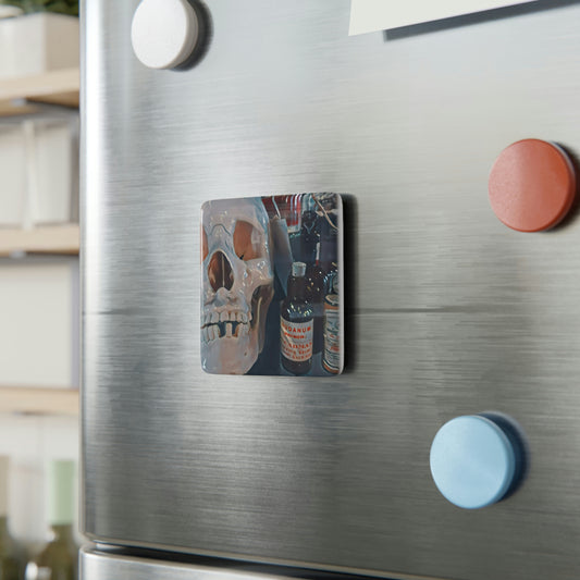 Poison Porcelain Magnet, Square