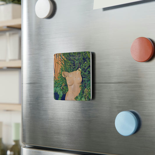 Wild Porcelain Magnet, Square