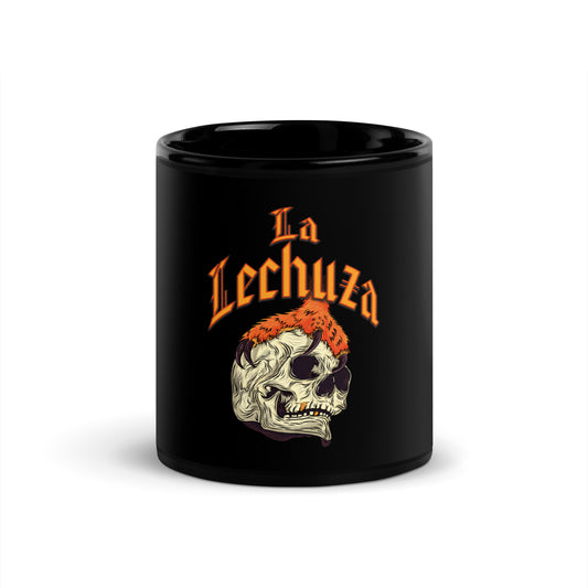 La Lechuza Black Glossy Mug