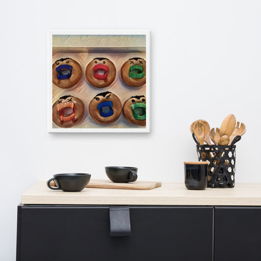 Vampire Donut Canvas