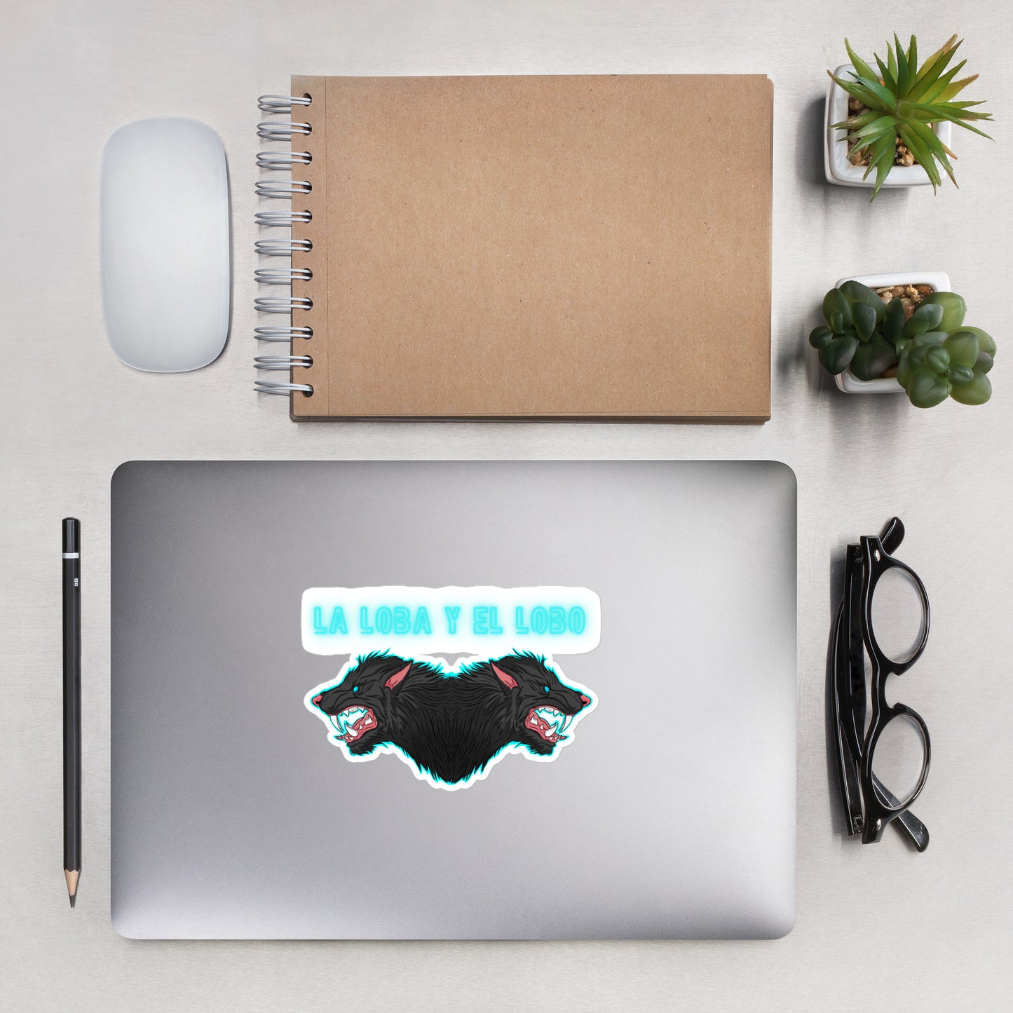 Lobo Bubble-free stickers