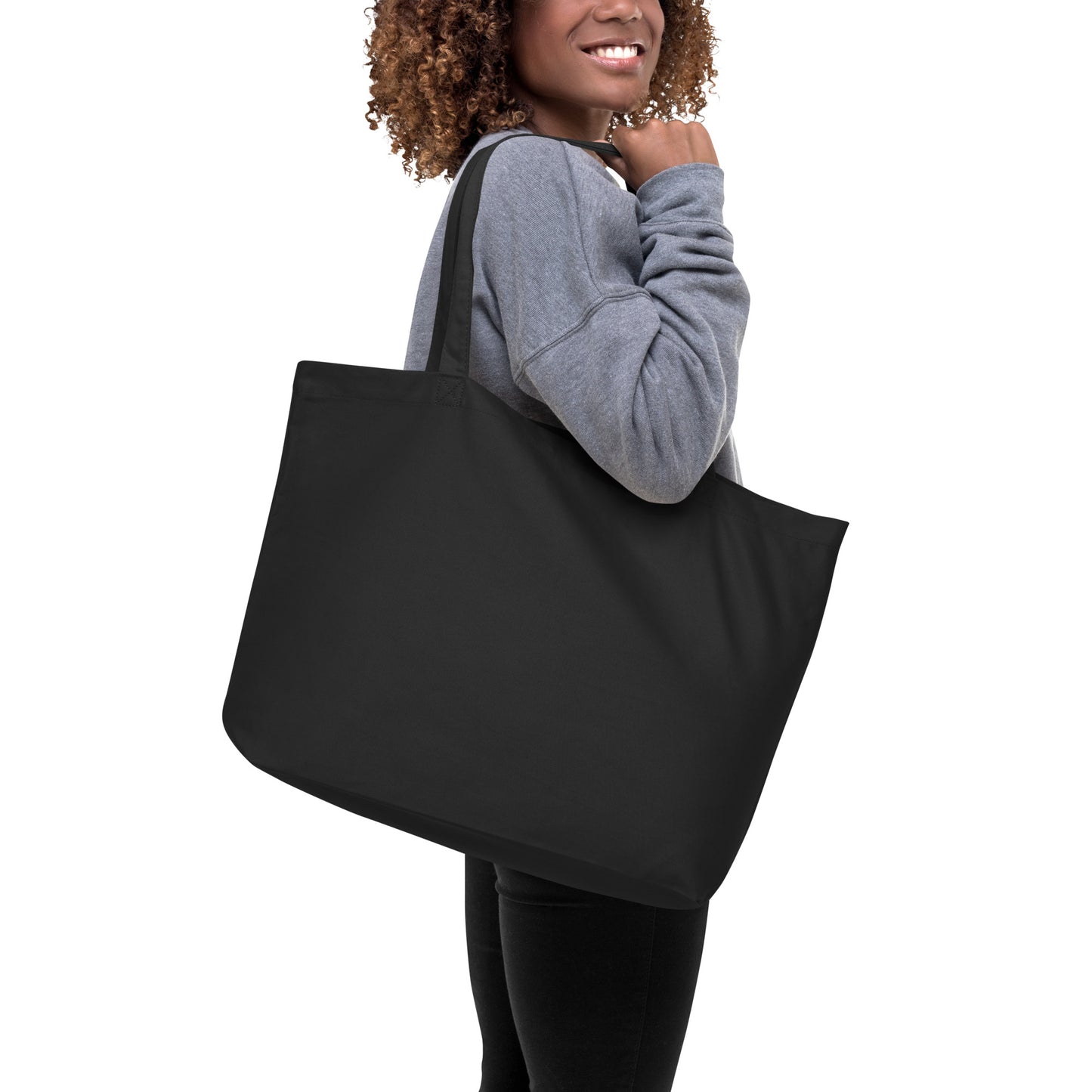 Take Flight large organic tote bag