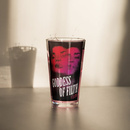 Goddess of Filth Shaker pint glass