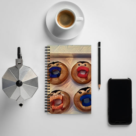 Vampire Donuts Spiral notebook