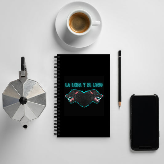 Lobo spiral notebook