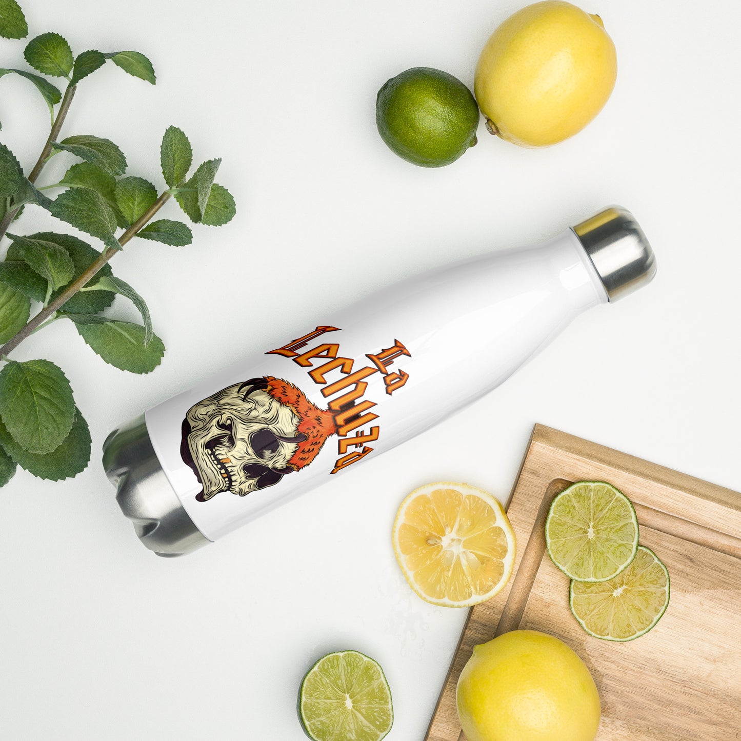 LA Lechuza Stainless Steel Water Bottle