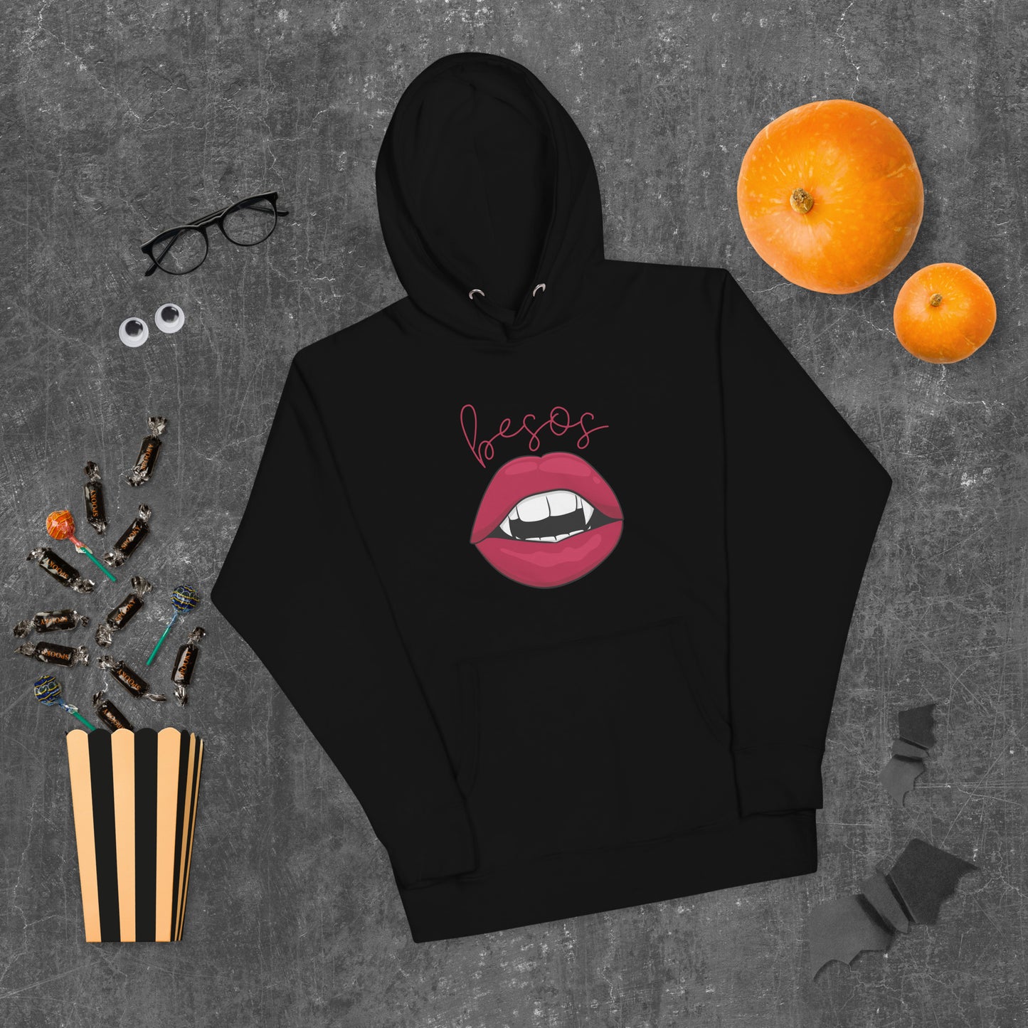 Vampire Besos Unisex Hoodie