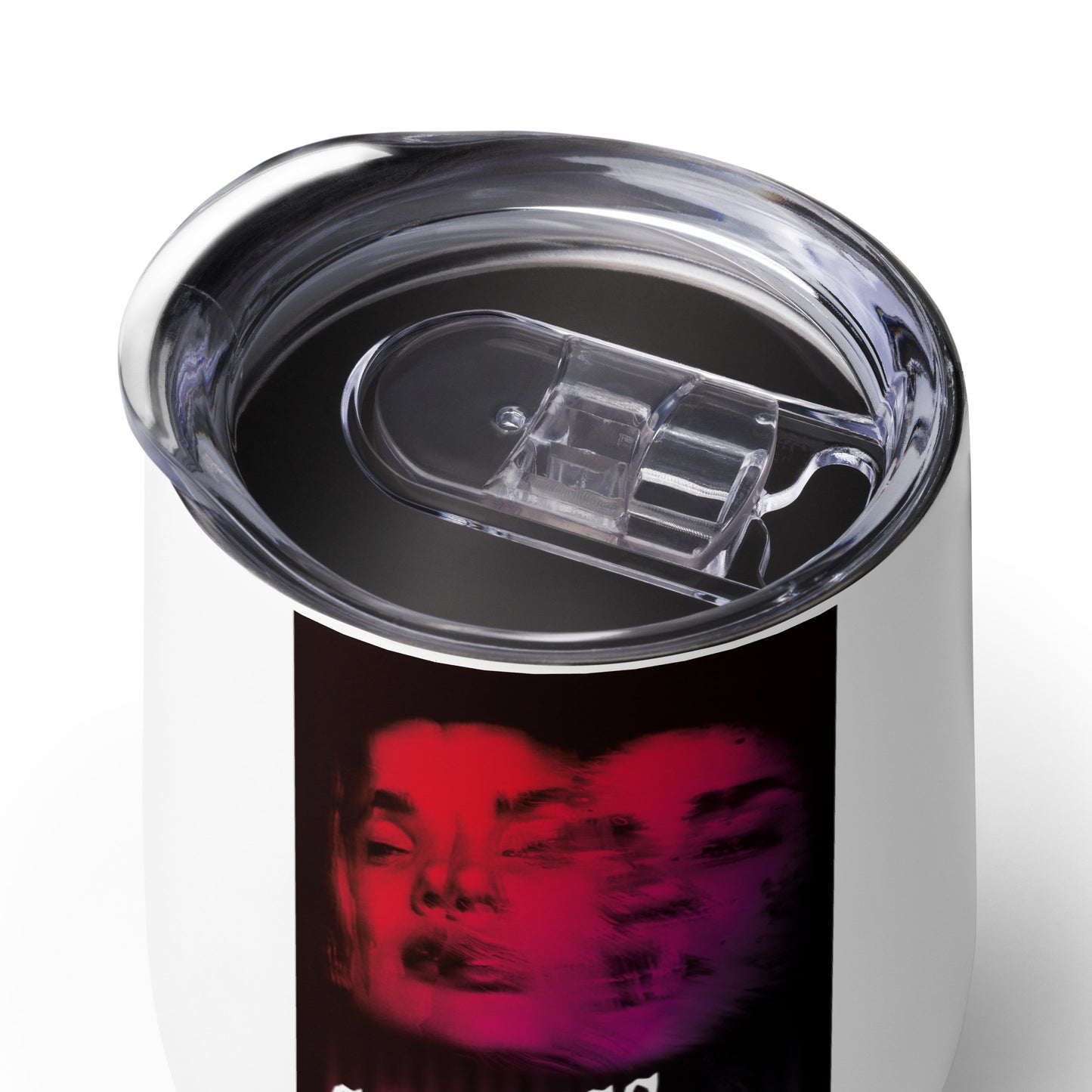 Goddess of Filth Wine tumbler