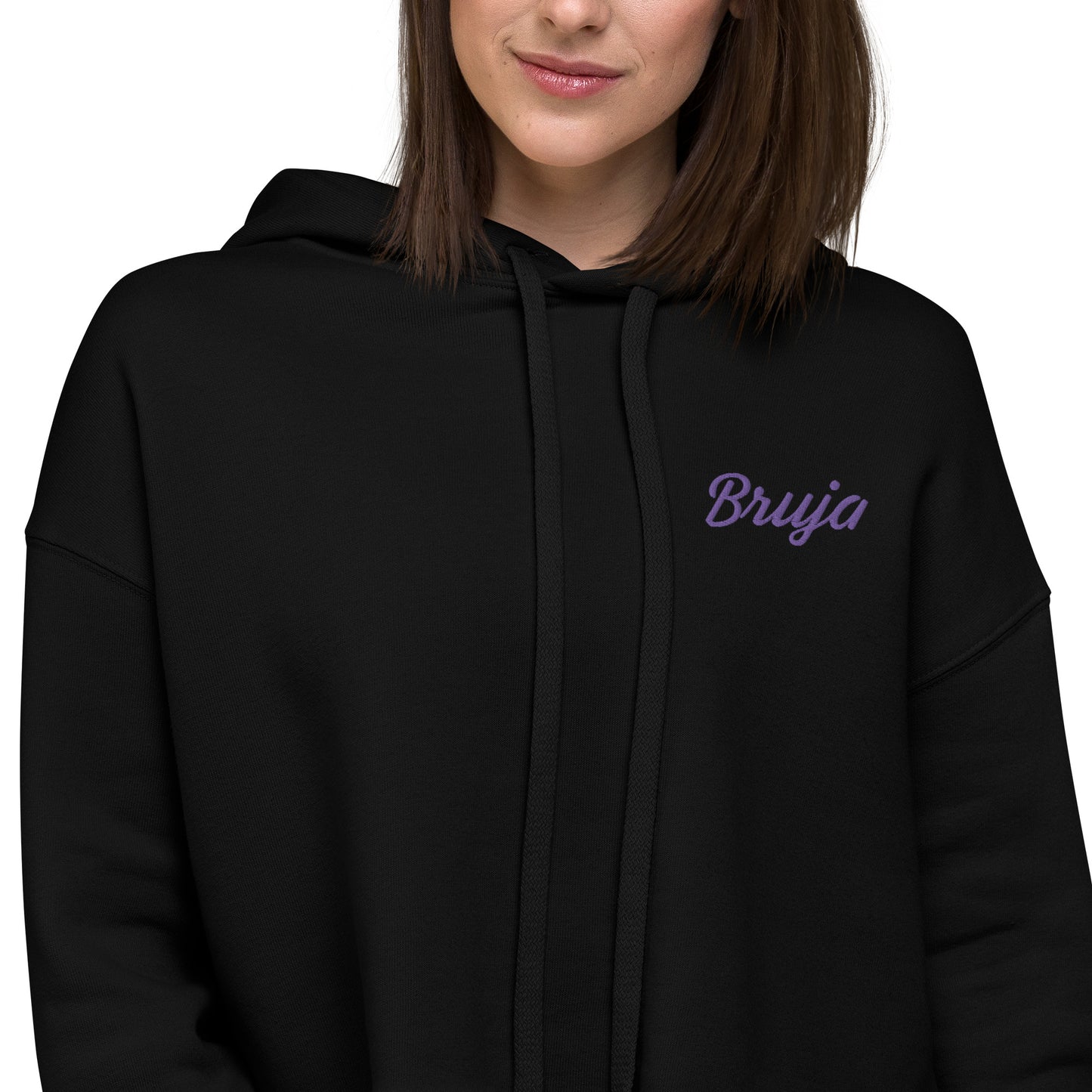 Bruja Crop Hoodie