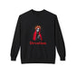 Santa Muerte Devotion Unisex Midweight Softstyle Fleece Crewneck Sweatshirt