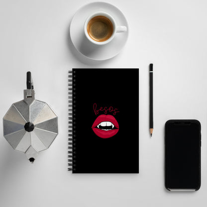 Vampire Kiss Spiral notebook