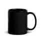 La Lechuza Black Glossy Mug