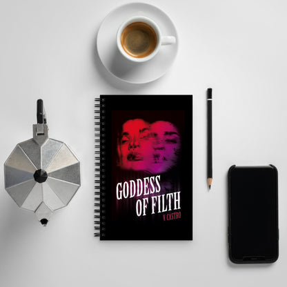 Goddess of Filth Spiral Notebook