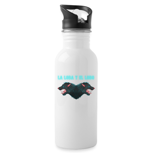 Lobo Water Bottle - white