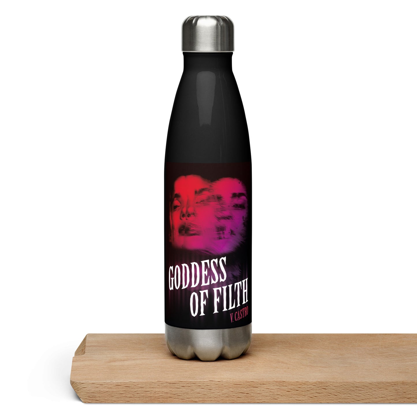 Goddess of Filth Stainless Steel Water Bottle